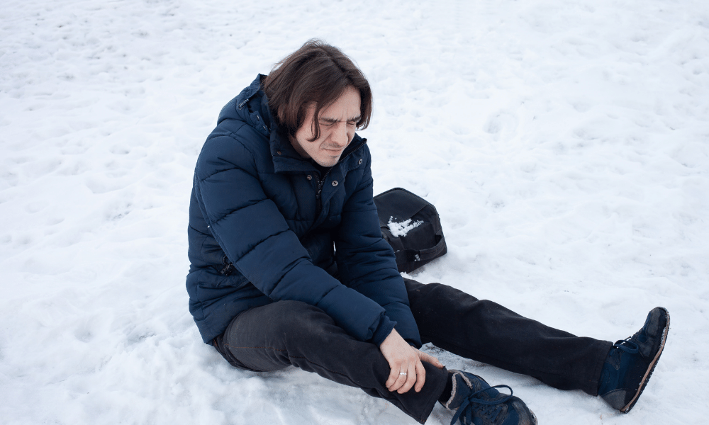 slip and fall on ice