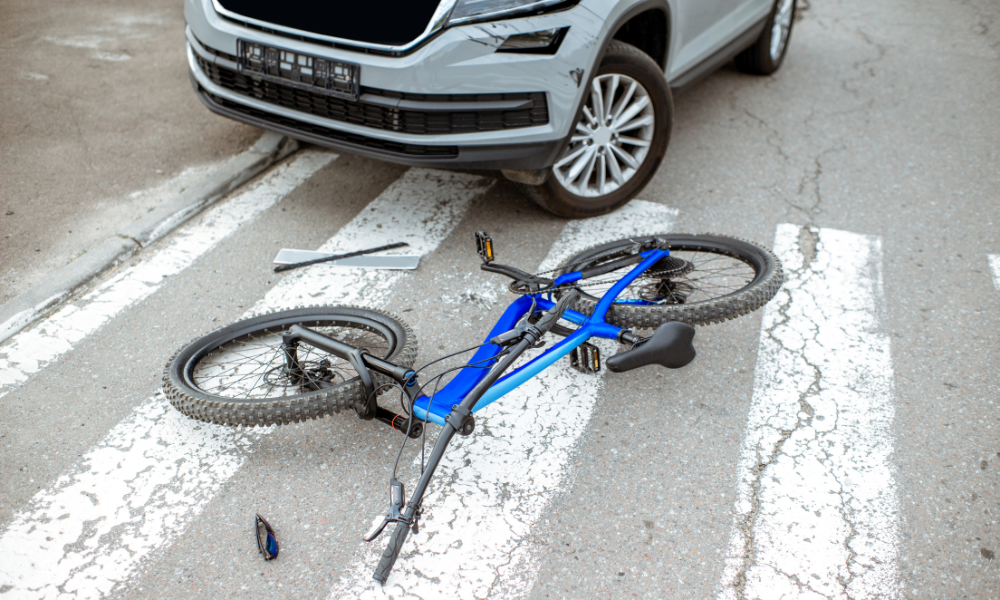 accidents involving a bike and car